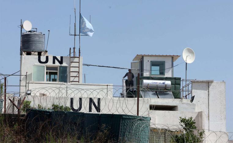 UNFIL patrols Lebanon's southern border with Israel