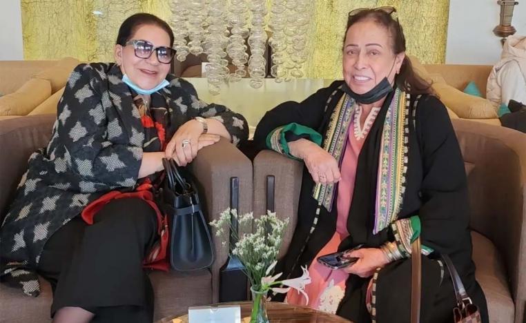 حياة الفهد وسعاد عبدالله