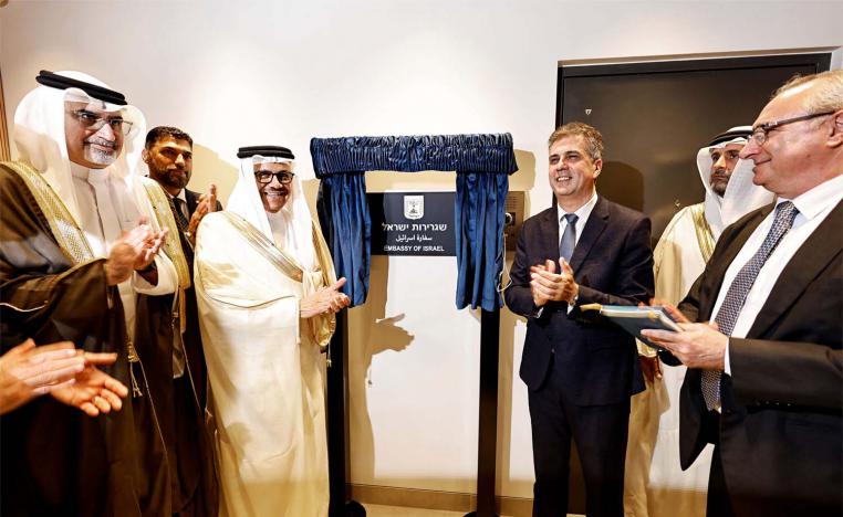 The opening of the Israeli embassy in Bahrain came three years after normalising ties