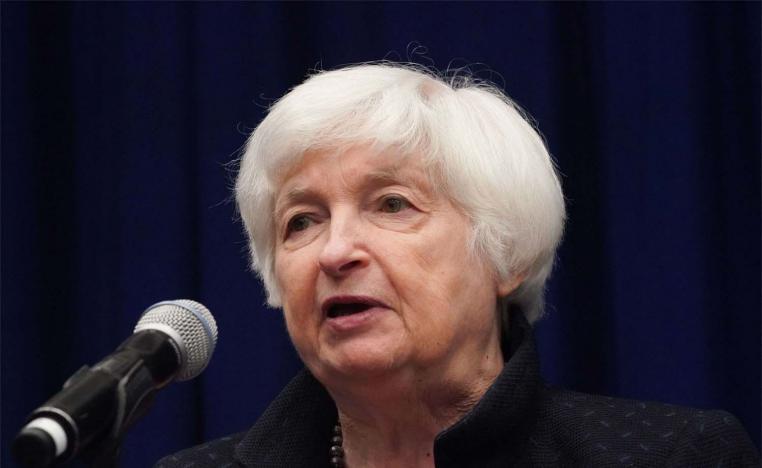 US Treasury Secretary Janet Yellen 
