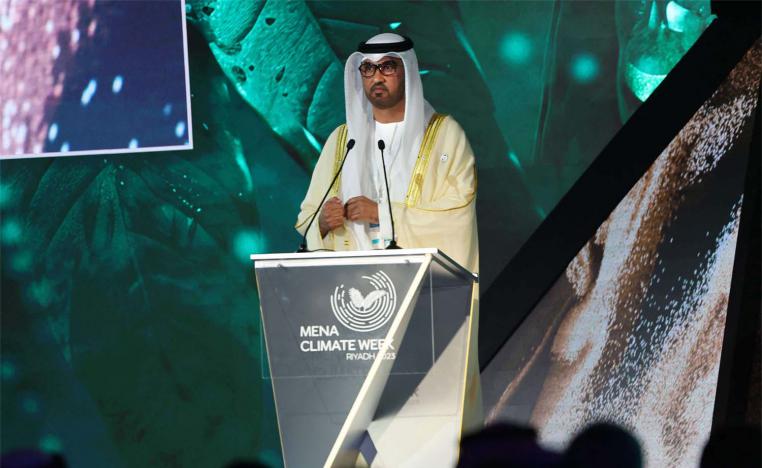 The president designate of COP28 Sultan Al Jaber