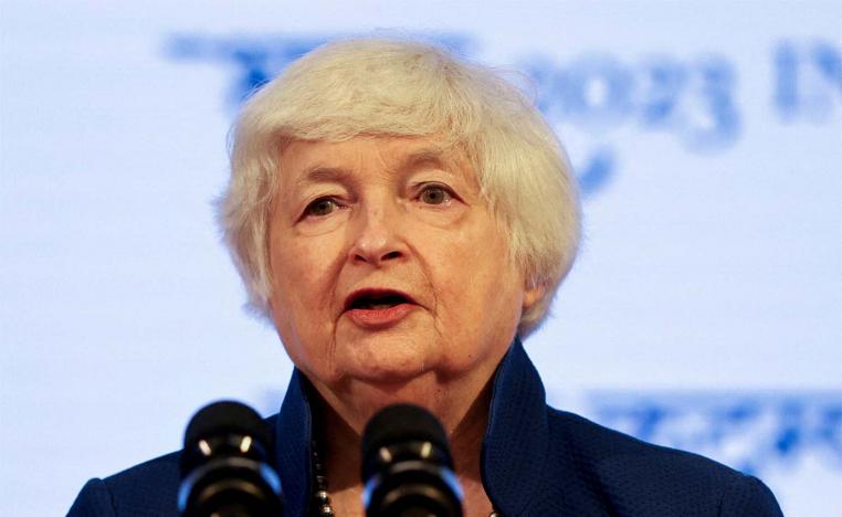 US Treasury Secretary Janet Yellen 