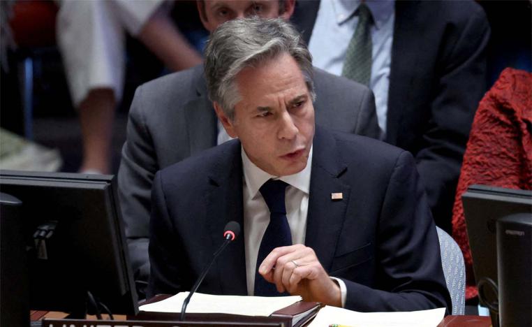 US Secretary of State Antony Blinken 