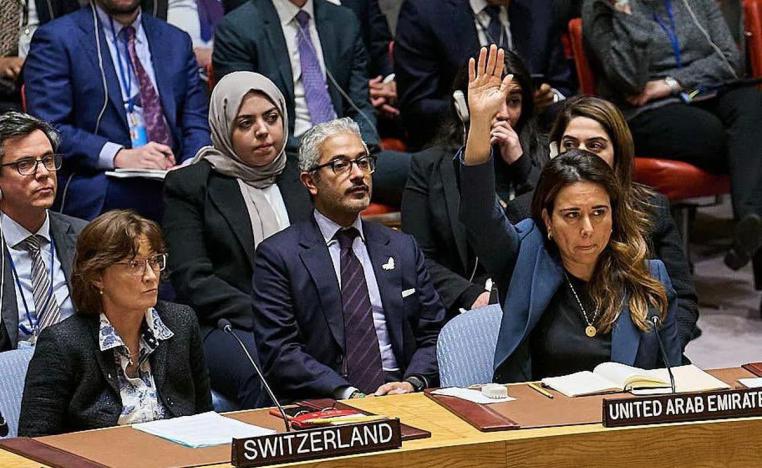 جهود مكثفة للدبلوماسية الإماراتية في دعم المساعي الإنسانية والأممية لوقف التصعيد