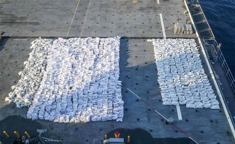 The seized Iranian ammunition