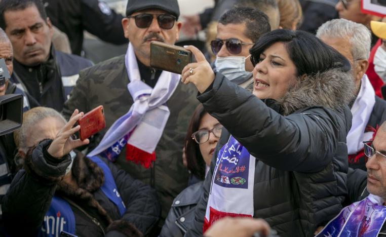 عبير موسي في محاولة جديدة لترقيع شعبيها  