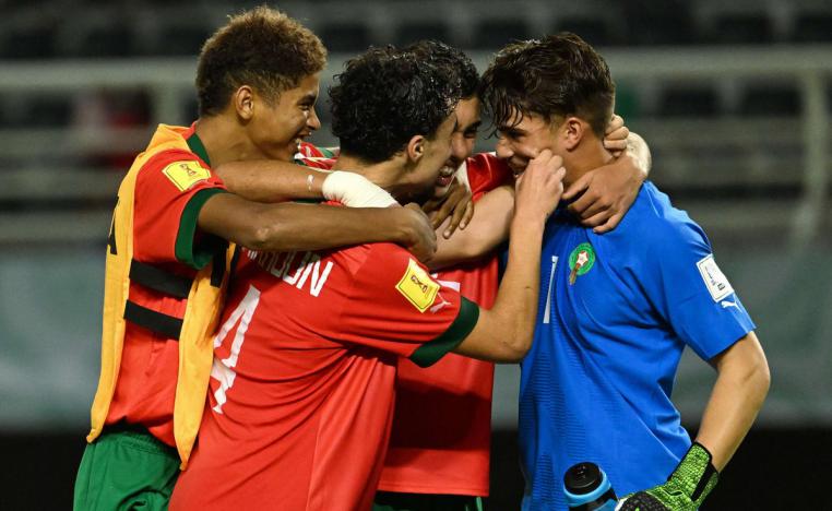 أشبال الأطلس يواصلون كتابة التاريخ ببلوغ ربع نهائي كأس العالم للناشئين