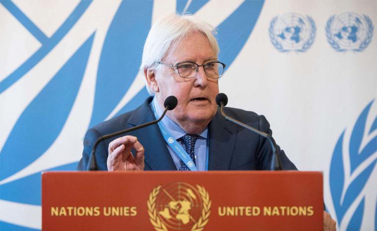 UN aid chief Martin Griffiths 