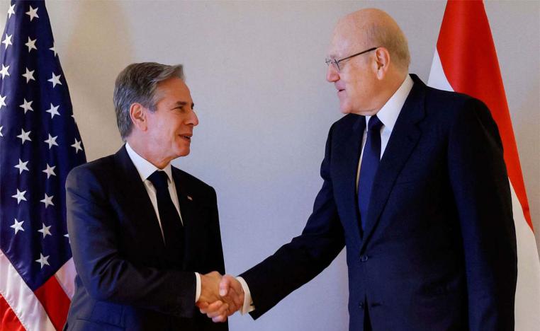 Blinken emphasized his efforts to halt military operations for humanitarian reasons