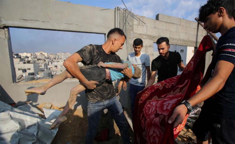 Israel's merciless pounding of the Gaza Strip continues