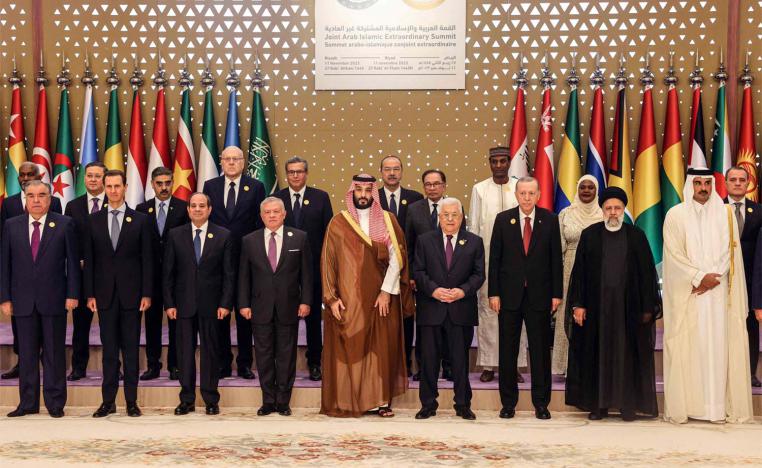 Prince Mohammed affirmed the kingdom's condemnation and categorical rejection of this barbaric war against Israel