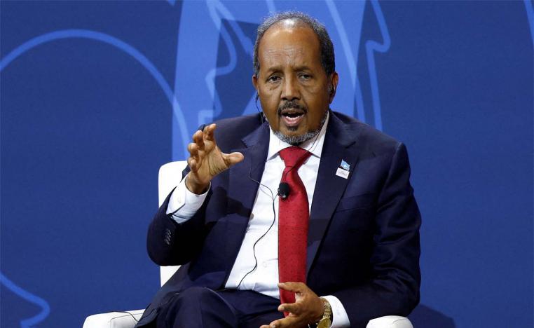 Somalia's President Hassan Sheikh Mohamud