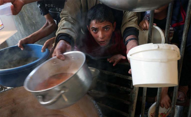 Gazans said people forced to flee repeatedly were dying of hunger and cold as well as the bombardments