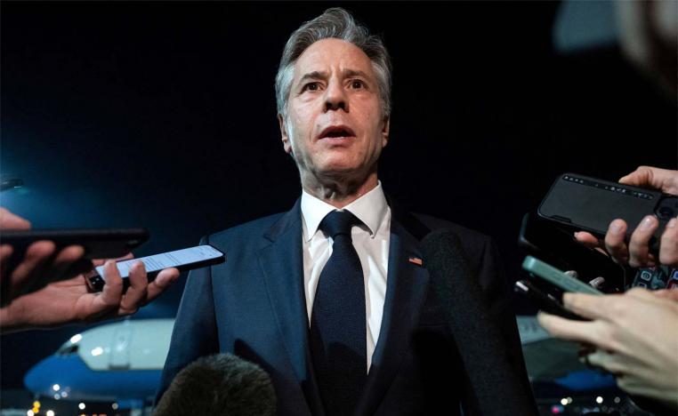 Blinken did not provide details on how the discussion went