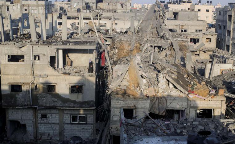 Gaza health officials said many civilians were killed in an Israeli strike on houses in Deir al-Balah