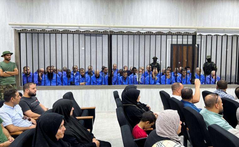 أعضاء داعش في قبضة السلطات الليبية