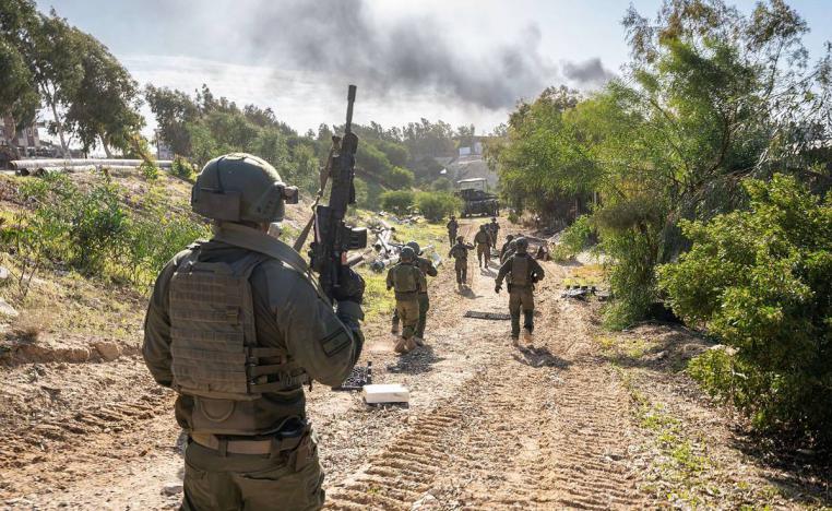 دورية للجيش الإسرائيلي في غزة