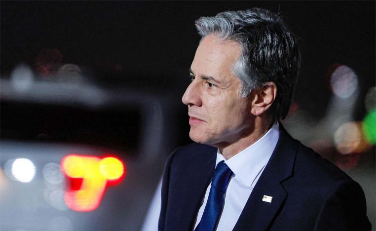 Blinken started a five-day Middle East diplomatic effort in Jordan and Qatar 