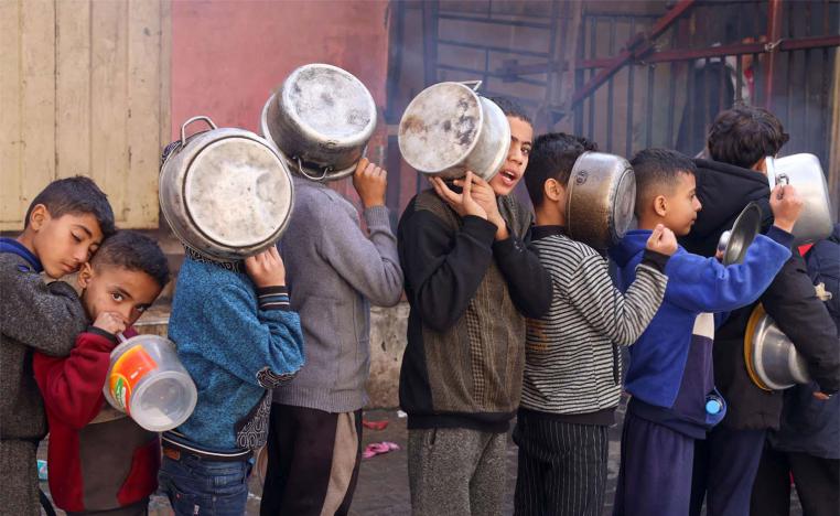 Kirby: There's a lot of hunger and starvation in Gaza