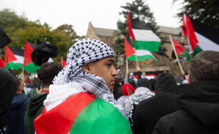 الجاليات العربية في قفص الاتهام بسبب دعم الحقوق الفلسطينية