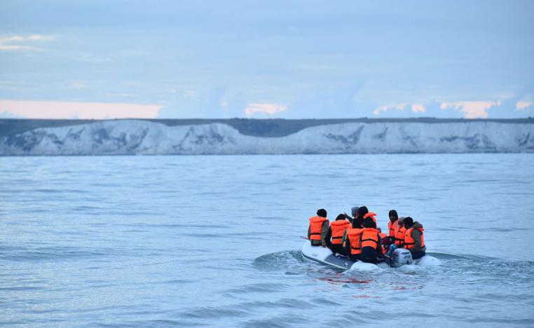 انخفاض واضح في عدد قوارب الهجرة عبر بحر المانش