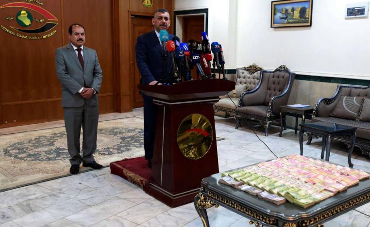 رئيس هيئة النزاهة العراقية القاضي حيدر حنون يستعرض إنجازات هيئته
