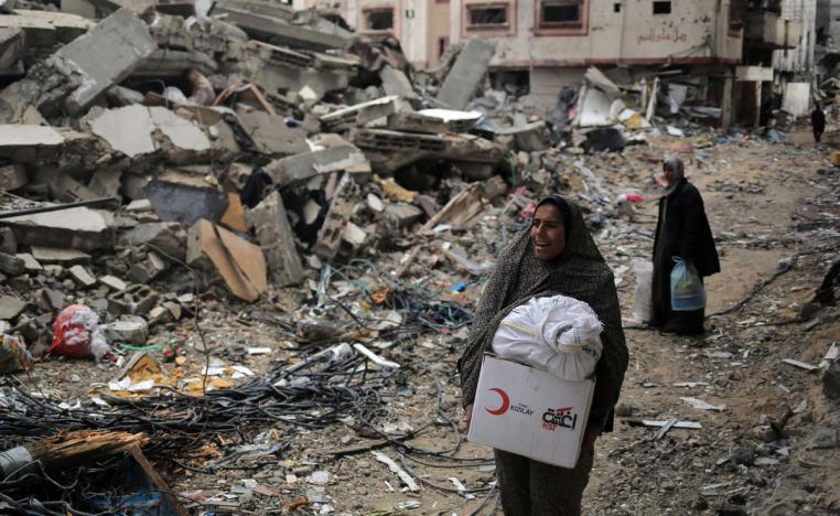 الظفر بالمساعدات يعتبر انجازا لسكان غزة