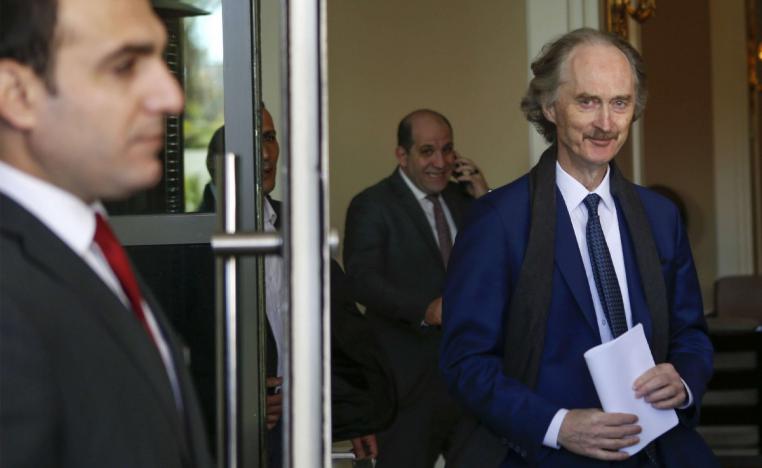 بيدرسن يناشد الأطراف الدولية الرئيسية الامتناع عن التدخل في مكان اجتماع السوريين