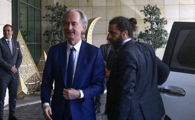 بيدرسون يسعى إلى إقناع جميع الأطراف بعقد الاجتماعات في أقرب وقت