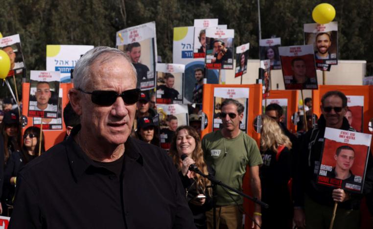 غانتس المنافس السياسي الرئيسي لنتنياهو