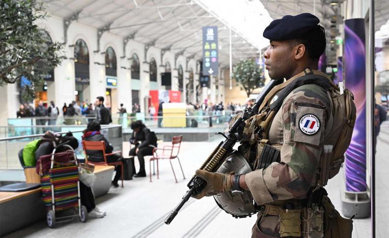 Security stepped up in public places across France