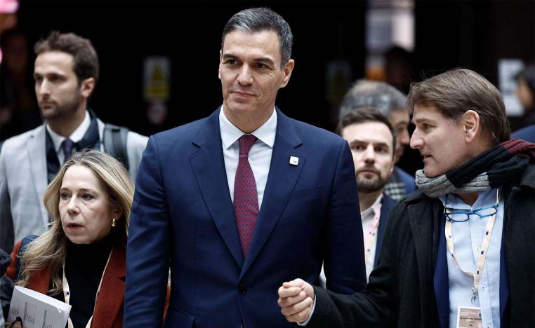 Spain's Prime Minister Pedro Sanchez 