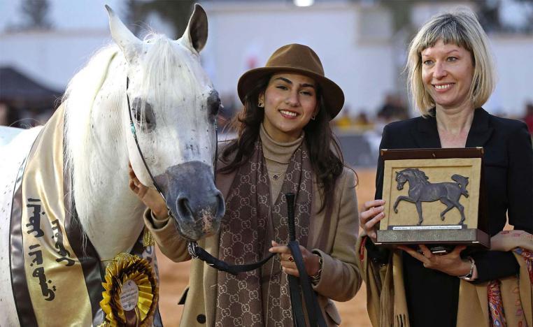 Sima Othman Abubteina received a special prize as the first woman and youngest participant in such a competition in Libya