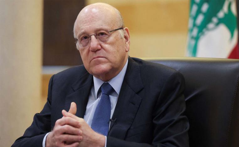 Mikati said Lebanon's parliament speaker was studying a proposal suggested verbally by US envoy Hochstein