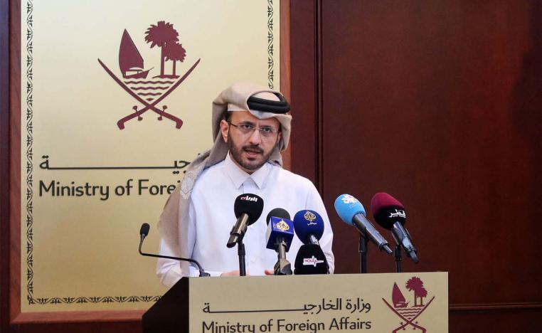 Qatar's foreign ministry spokesman Majed Al-Ansari