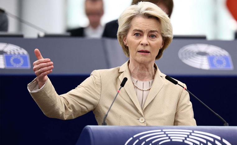 Ursula von der Leyen says the EU continues its commitment alongside Tunisia