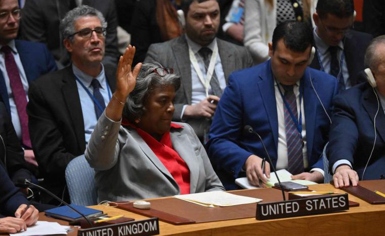 يعتقد أن واشنطن ستسخدم حق النقض لافشال الجهود الفلسطينية