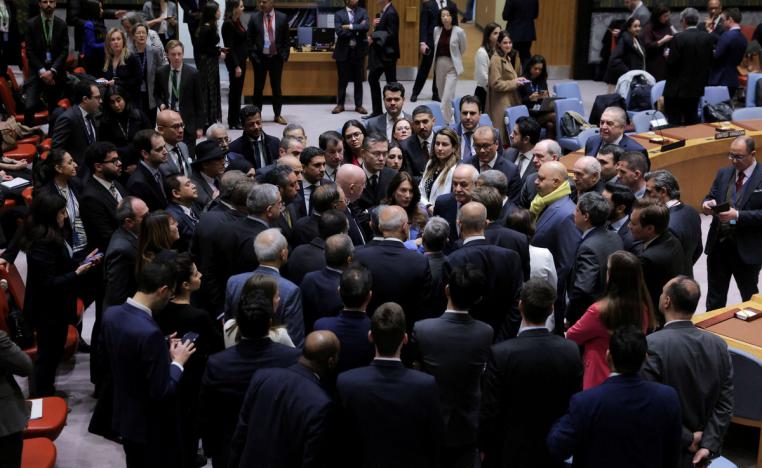 البعثة العربية تقوم بجهود في مجلس الأمن لجعل الدولة الفلسطينية واقعا