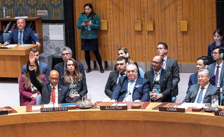 Another US veto against Palestinians