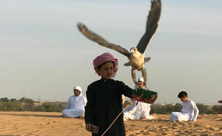 Falconry in the UAE preserved throughout generations