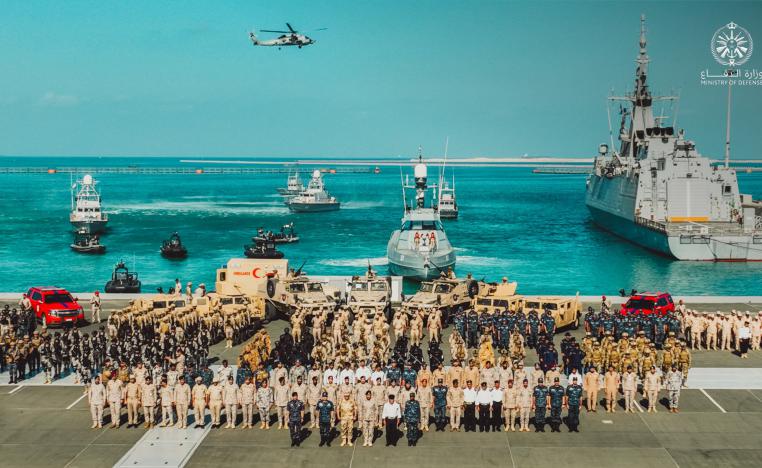 المناورة تنطلق في قاعدة الملك فيصل البحرية