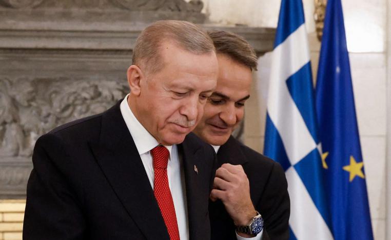 ميتسوتاكيس وأردوغان يبحثان مطلع الأسبوع المقبل نقاطا خلافية