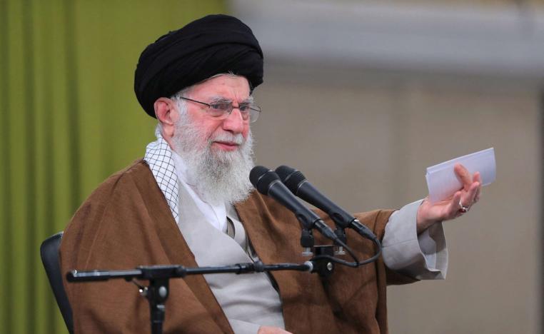 خامنئي يتهم أميركا بالتورط في الإبادة الجماعية التي تتعرض لها غزة 