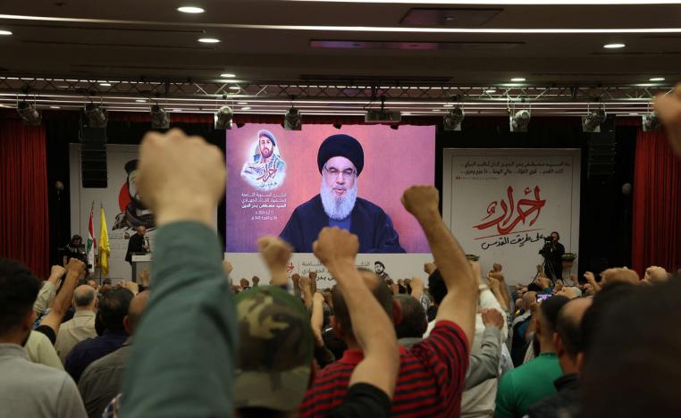 نصر الله يزعم وجود إجماع في إسرائيل على الفشل في تحقيق أهداف الحرب