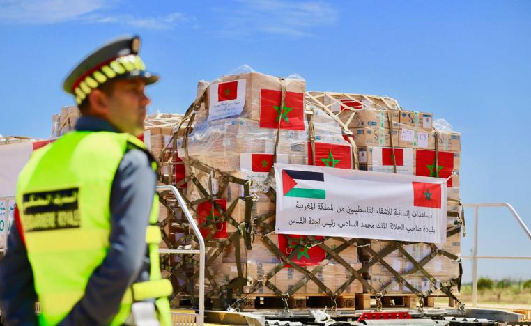 مبادرة مغربية تلو الأخرى للتخفيف من حدة الكارثة في القطاع الفلسطيني 