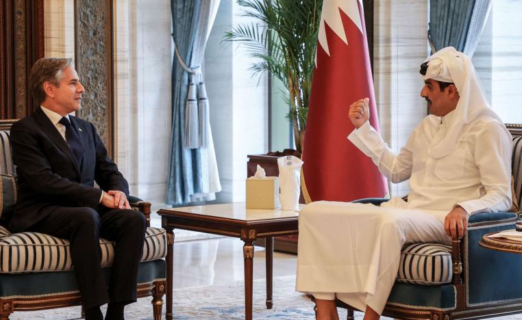 أمير قطر يجدد التزام بلاده بالعمل على كسر الهوة بين حماس وإسرائيل 