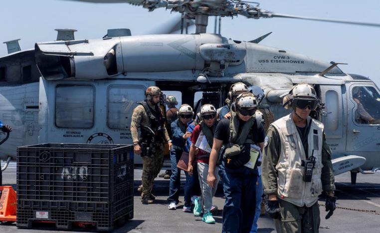 الولايات المتحدة ستحافظ على وجود قوي في البحر الأحمر