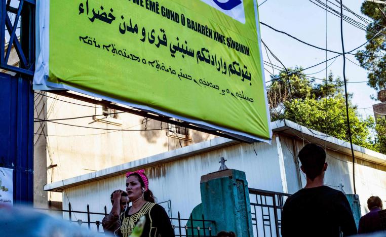 الحملة الدعائية الواسعة للانتخابات وضعت الإدارة الذاتية في موقف محرج