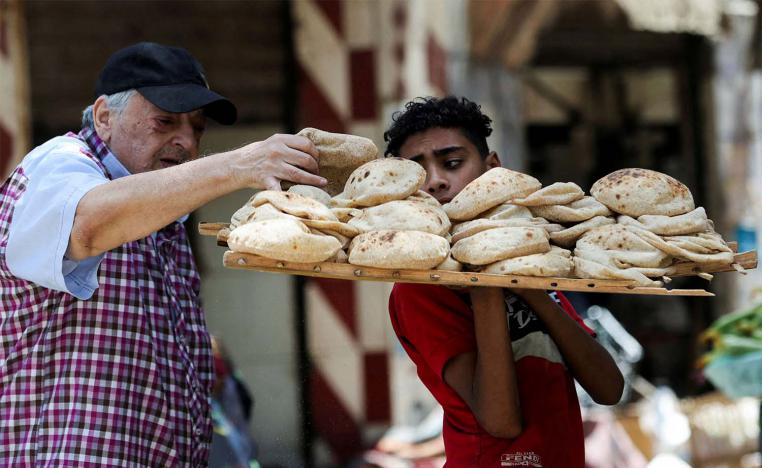 About two-thirds of the population benefit from bread subsidies