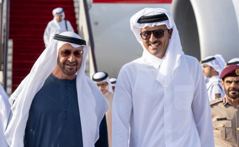 العلاقات بين الإمارات وقطر تواصل التقدم 